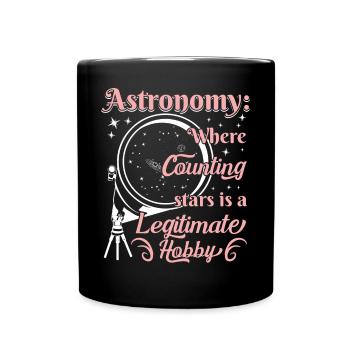 Counting Stars - Full Colour Mug - black - Front