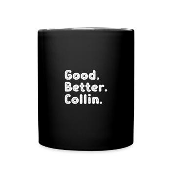 Good better Collin - Tasse einfarbig - Schwarz - Vorne