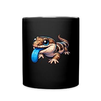 Lizard Collector Reptile Lover - Full Colour Mug - black - Front