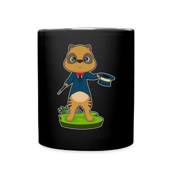 Meerkat Wizard Wand - Full Colour Mug - black - Front