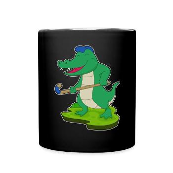Crocodile Hockey sur gazon Crocodile Crocodile Stick de hockey sur gazon - Mug uni - noir - Devant