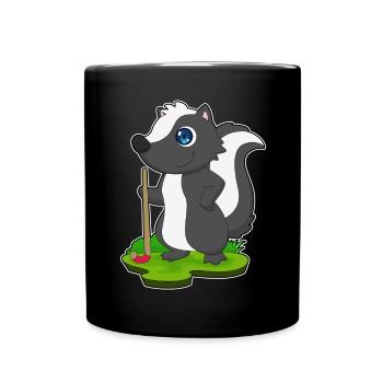 Skunk Hockey sur gazon Stick - Mug uni - noir - Devant