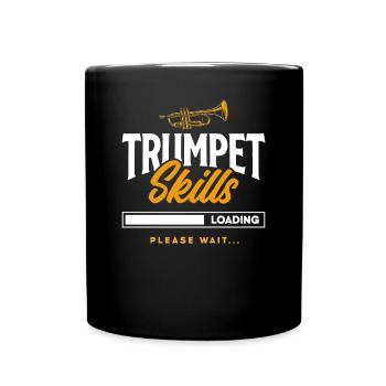 Trumpet Trumpeter Trumpet Player - Full Colour Mug - black - Front