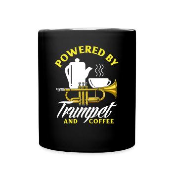 Trumpet Trumpeter Trumpet Player - Full Colour Mug - black - Front