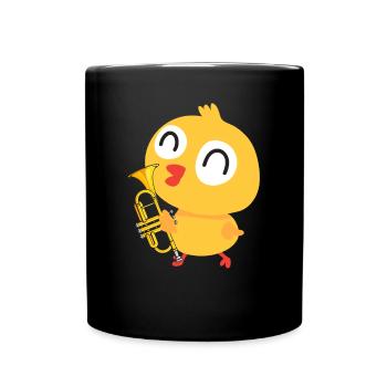 Trumpet Trumpeter Trumpet Player - Full Colour Mug - black - Front