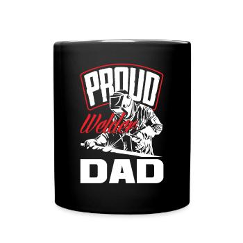 Funny Welder Gift - Full Colour Mug - black - Front