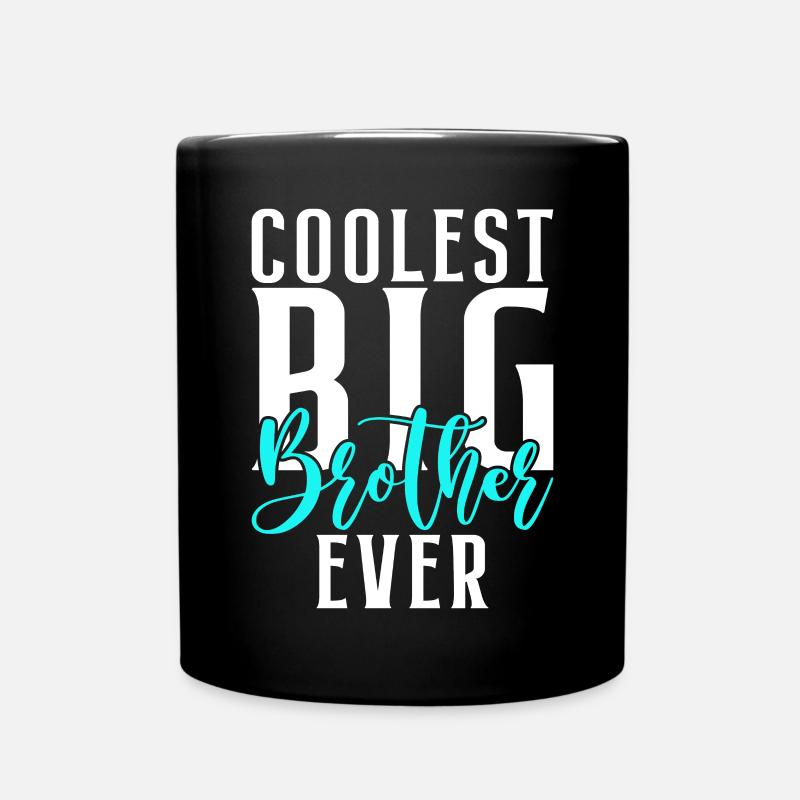 Big Brother Gift - Tasse einfarbig - Schwarz