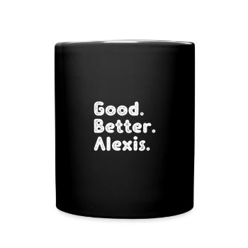 Good better Alexis - Tasse einfarbig - Schwarz - Vorne