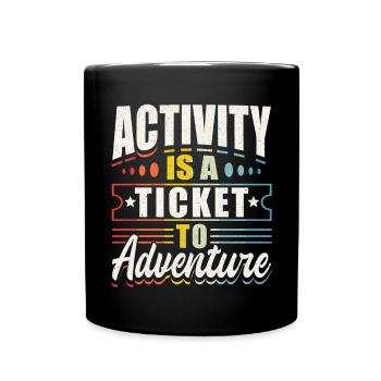 Activity Assistant Squad Team - Tasse einfarbig - Schwarz - Vorne