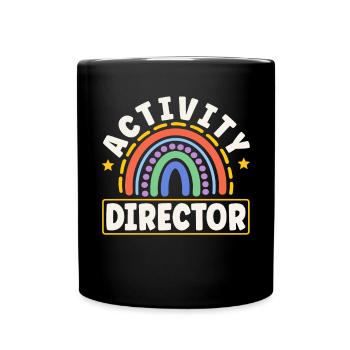 Activity Director Appreciation - Tasse einfarbig - Schwarz - Vorne