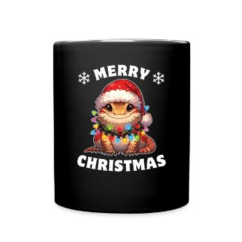 Christmas Fairy Lights Bartagam - Full Colour Mug - black - Front