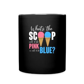 Crème glacée Crème glacée Crème glacée Cadeau d’été - Mug uni - noir - Devant