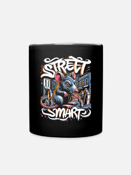 Rat : Art du graffiti - Mug uni - noir