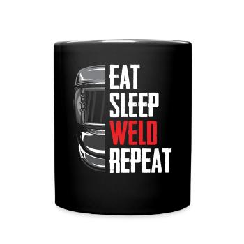 Funny Welder Gift - Full Colour Mug - black - Front