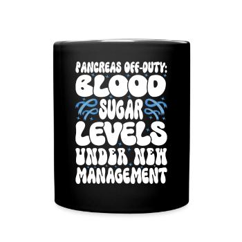 Pancreas Off Duty - Full Colour Mug - black - Front