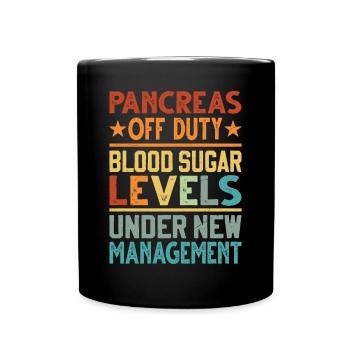 Pancréas hors service - Mug uni - noir - Devant