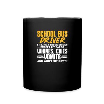 Bus Driver Bus Driver Bus Schuhlbus Gift - Full Colour Mug - black - Front