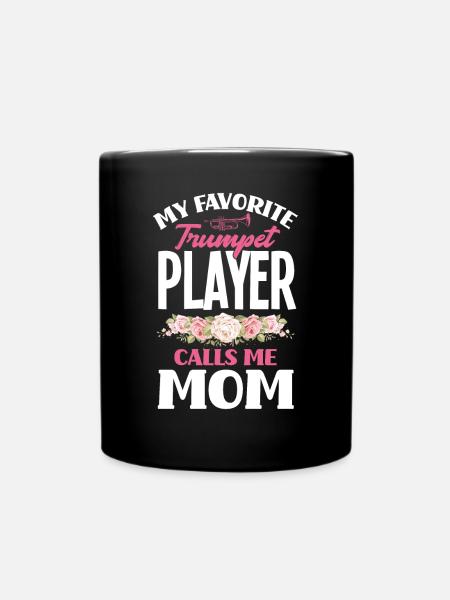 Trompete Trompeter Trompeten Spieler - Tasse einfarbig - Schwarz