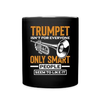 Trumpet Trumpeter Trumpet Player - Full Colour Mug - black - Front