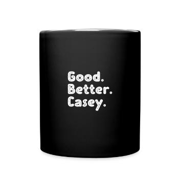 Bon mieux Casey - Mug uni - noir - Devant