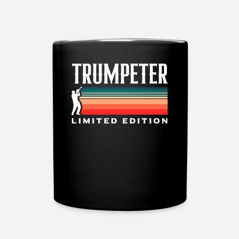 Trompete Trompeter Trompeten Spieler - Tasse einfarbig - Schwarz