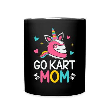 Go Kart Racing Femme Go Kart Racer - Mug uni - noir - Devant