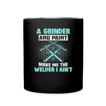 Soudeur Dire Design pour les métallurgistes - Mug uni - noir - Devant