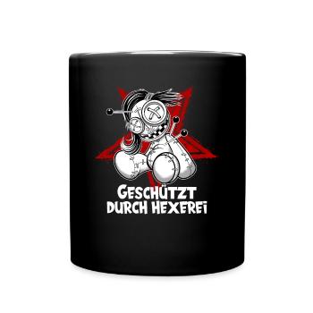Magische Dunkle Kunst Okkulte Hexen Designs - Tasse einfarbig - Schwarz - Vorne