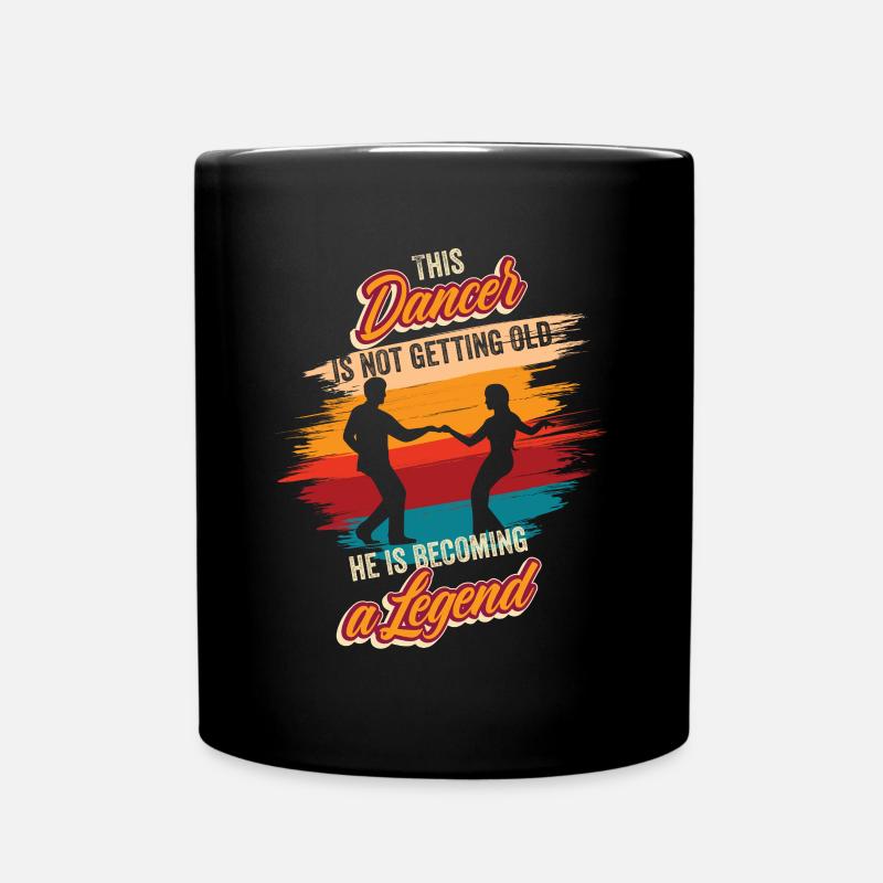 Danseur Anniversaire Chorégraphe École de danse - Mug uni - noir