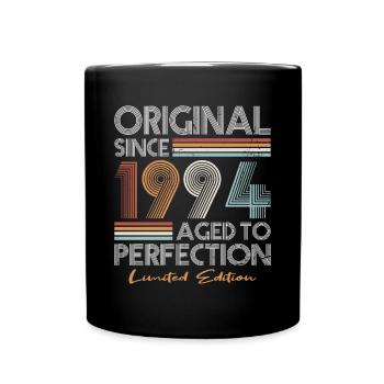 30th Birthday Vintage 1994 Original Since 1994 - Full Colour Mug - black - Front