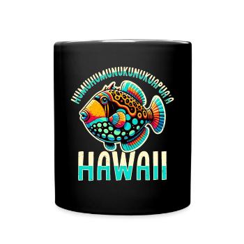Baliste de récif Humuhumunukunukuapua’a - Mug uni - noir - Devant