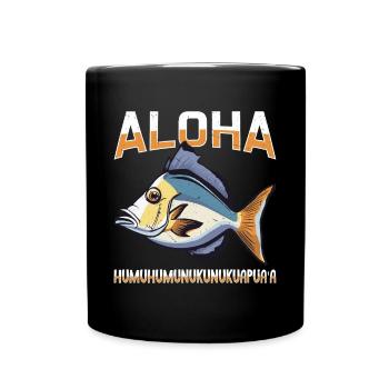 Humuhumunukunukuapua'a Reef Triggerfish - Full Colour Mug - black - Front
