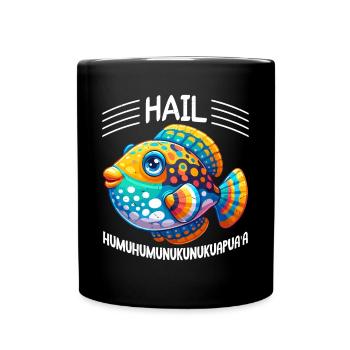 Humuhumunukunukuapua'a Reef Triggerfish - Full Colour Mug - black - Front