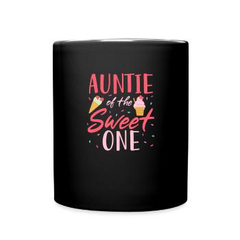 Crème glacée Crème glacée Crème glacée Cadeau d’été - Mug uni - noir - Devant