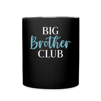 Big Brother Gift - Tasse einfarbig - Schwarz - Vorne