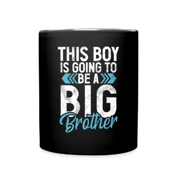 Brother Gifts - Tasse einfarbig - Schwarz - Vorne