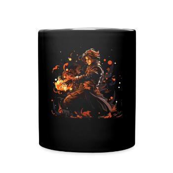 GN GN GN Jeu vidéo de rôle en direct - Mug uni - noir - Devant