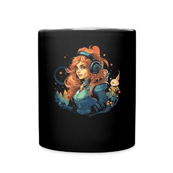 GN GN GN Jeu vidéo de rôle en direct - Mug uni - noir - Devant