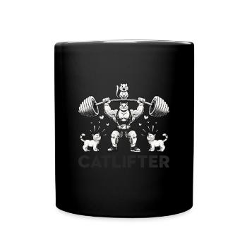 Deadlifter Fitness Workout Bodybuilder Soulevé de terre - Mug uni - noir - Devant