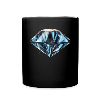 Lapidaire artiste pierres précieuses Pierre de collecte Pierre - Mug uni - noir - Devant