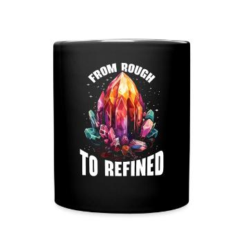 Lapidaire artiste pierres précieuses Pierre de collecte Pierre - Mug uni - noir - Devant