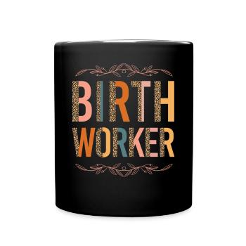 LD Labour And Delivery Nurse - Full Colour Mug - black - Front