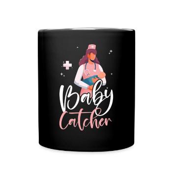 LD Labour And Delivery Nurse - Full Colour Mug - black - Front