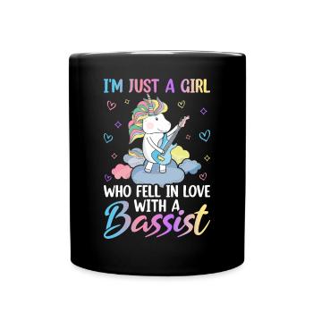 Gitarrist - Tasse einfarbig - Schwarz - Vorne