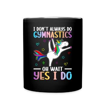Turner Cartwheel - Full Colour Mug - black - Front