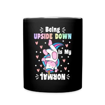 Gymnastique Turner Roue de charrette - Mug uni - noir - Devant