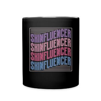 Skincare Esthetician Skin - Tasse einfarbig - Schwarz - Vorne