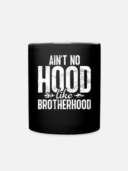 Brother Gifts - Tasse einfarbig - Schwarz