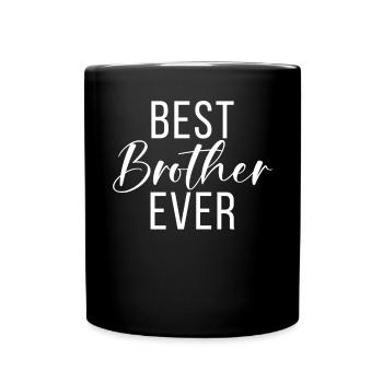 Brother Gifts - Tasse einfarbig - Schwarz - Vorne