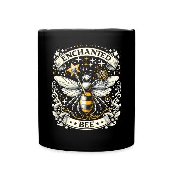 Magical Honeybee: Magical Worlds - Full Colour Mug - black - Front
